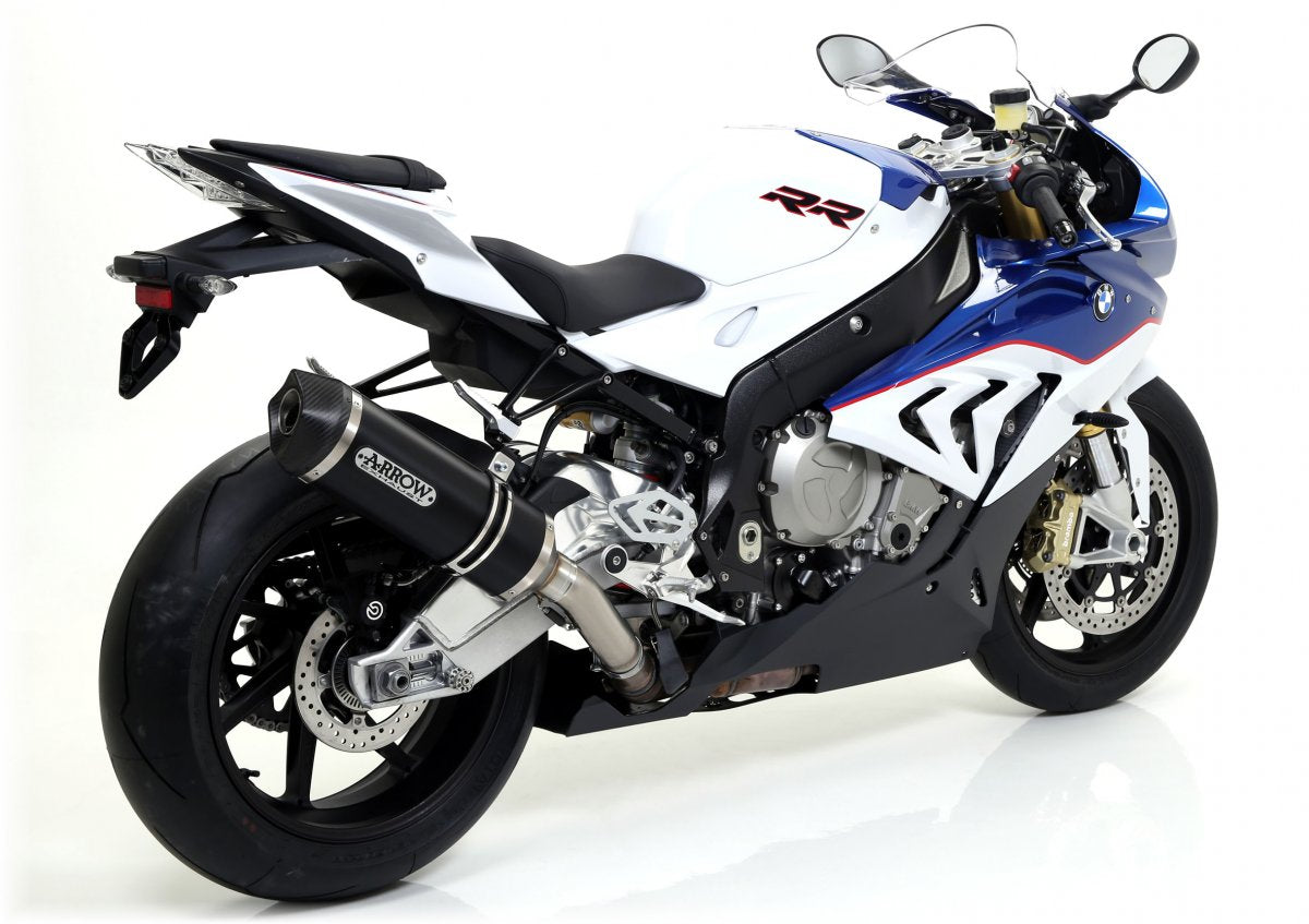 ARROW Race-Tech exhaust, approved in black aluminum, for BMW S / M 1000 RR 15-16 