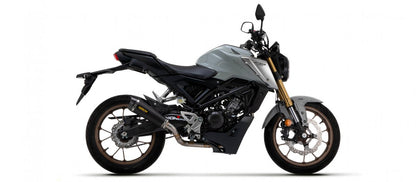 ARROW Thunder exhaust approved in black aluminum for HONDA CB 125 R NEO SPORTS CAFÉ 21-24 