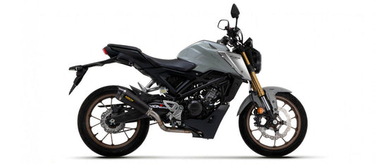 Escape ARROW Thunder homologado en aluminio negro para HONDA CB 125 R NEO SPORTS CAFÉ 21-24