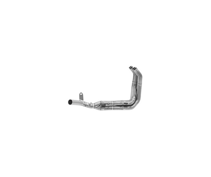 Non-homologated ARROW stainless steel collectors for KAWASAKI Z 900 FULL 2025 