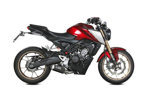 Non-homologated Mivv MK3 full carbon exhaust for HONDA CB 125 R NEO SPORTS CAFÉ 21-24