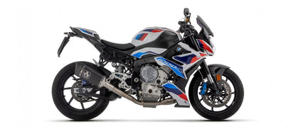 ARROW Pista exhaust, not homologated, in black titanium for BMW S/M 1000 RR 20-24 | S/M 1000 R 23-24 