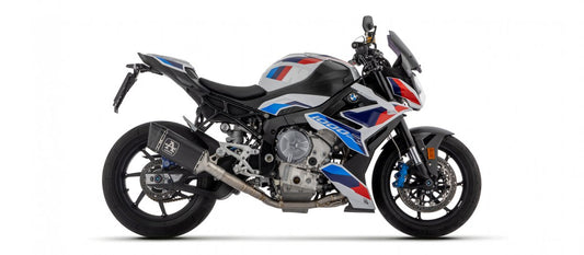 ARROW Pista exhaust, not homologated, in black titanium for BMW S/M 1000 RR 20-24 | S/M 1000 R 23-24 