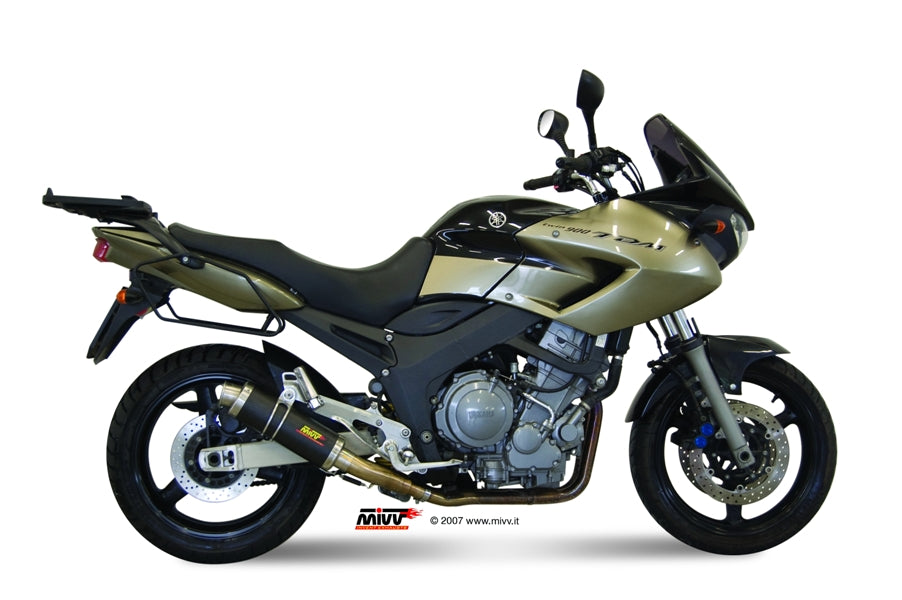Escape homologado Mivv GP en Carbono para Yamaha TDM 900 02-14