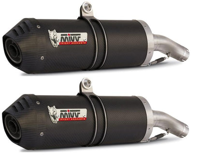 Escape no homologado Mivv OVAL en Carbono para Yamaha XT 660 04-16