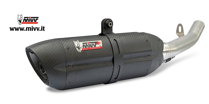 Escape homologado Mivv Suono en Acero inox. para Yamaha FZ1 / Fazer 1000 06-16