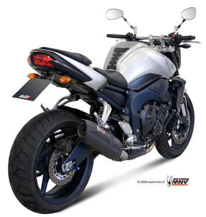 Escape homologado Mivv Suono en Acero negro para Yamaha FZ1 / Fazer 1000 06-16