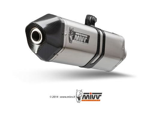 Escape homologado Mivv Speed Edge en acero inox. para Yamaha FZ1 / Fazer 1000 06-16