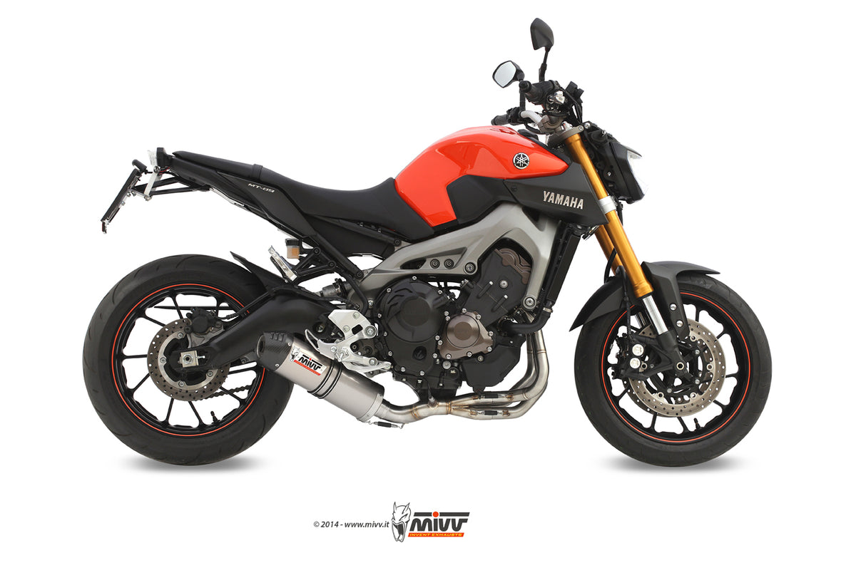 Escape completo homologado Mivv OVAL en Titanio para Yamaha MT 09 13-20