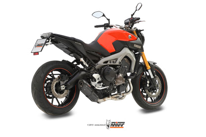 Escape completo homologado Mivv Suono en Acero negro para Yamaha MT 09 13-20