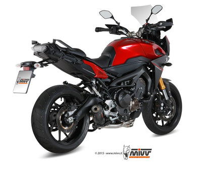 Escape completo homologado Mivv OVAL en Carbono para Yamaha Tracer 9 / 900 / GT 15-20