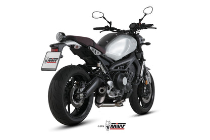Escape completo homologado Mivv OVAL en Titanio para Yamaha XSR 900 16-20