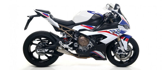 Escape completo ARROW PRO-Race no homologado en titanio con colectores en titanio para BMW S / M 1000 RR 19-24